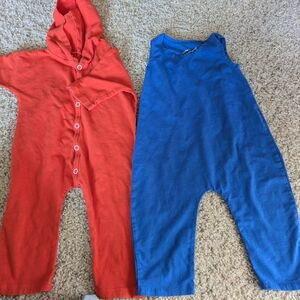 June And January Gender Neutral Boys Girls Cotton Outfits Lot 6-12 Months
